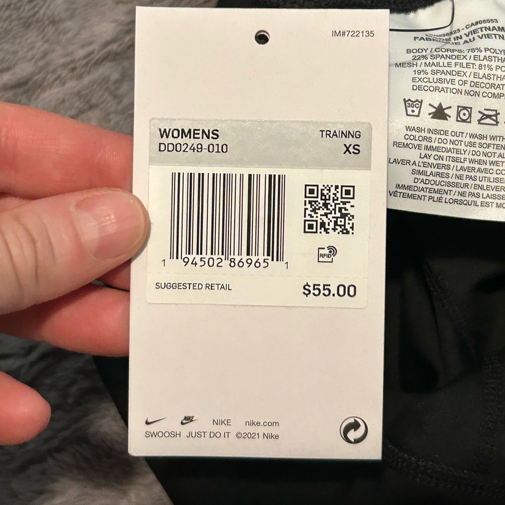 NWT Nike High Rise 7/8 Leggings - Picture 4 of 6